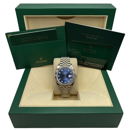 Rolex datejust 126334 stahl - rolex,