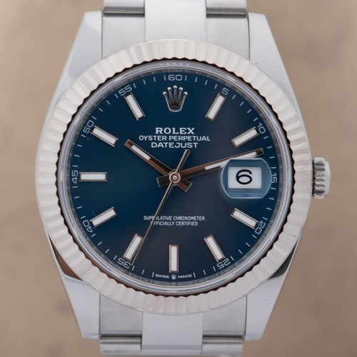 Rolex date just - date, 41mm