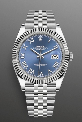 Rolex datejust jubilee blau - rolex,