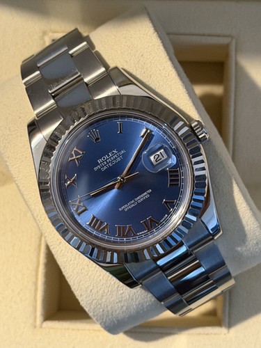 Rolex datejust 41mm stahl - rolex,