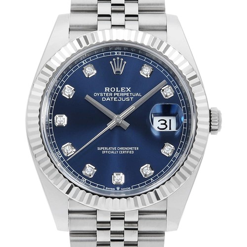 Rolex datejust 10p diamant - 41,
