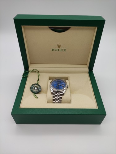 Rolex datejust jubilee blau - 41,