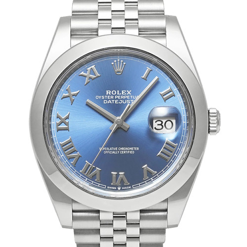 Rolex datejust 126300 blau - 126300,