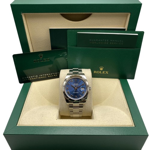 Rolex datejust 126334 stahl - rolex,