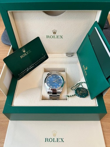 2022 rolex datejust blue - rolex,
