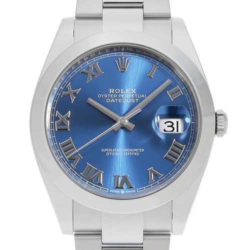 Rolex datejust 126300 blau - datejust,