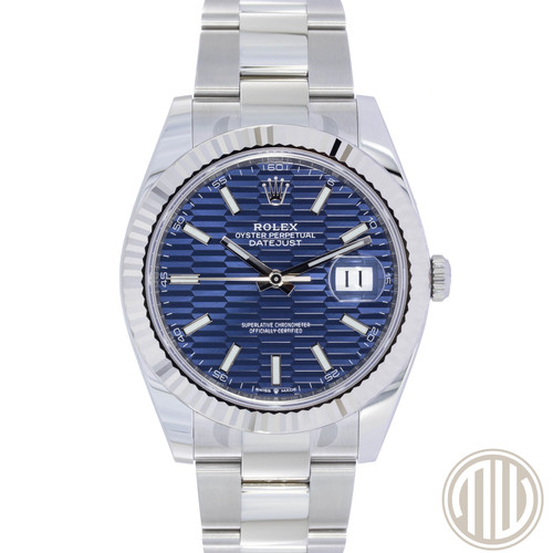 Rolex datejust blue - datejust, 41